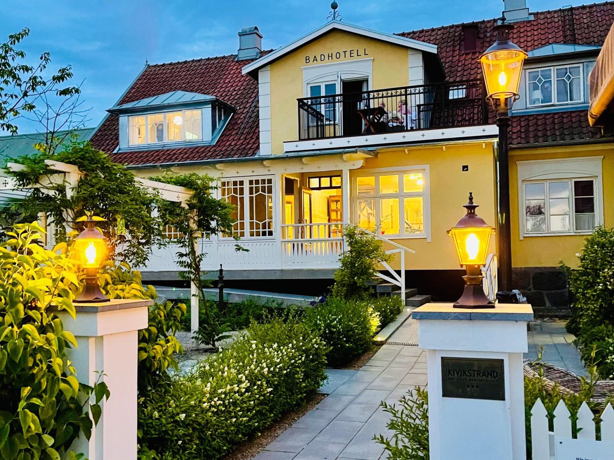 Kivikstrand Badhotell Buitenkant foto